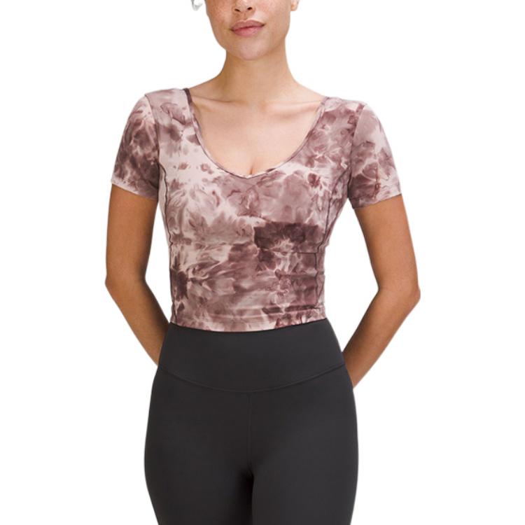 Lululemon Align™ T Shirt Women’s Dye Mink Fur Moon Rock Shadow Gray