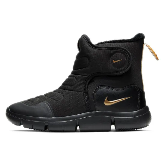Nike Novice Boot 'Black/Wolf Grey/Metallic Gold' GS