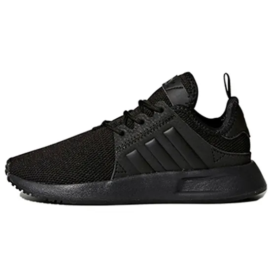 Adidas Originals X_PLR Slip Resistant Cushioning Low Top Kids Lifestyle Shoes Black Children Aged 3 7 Years Old
