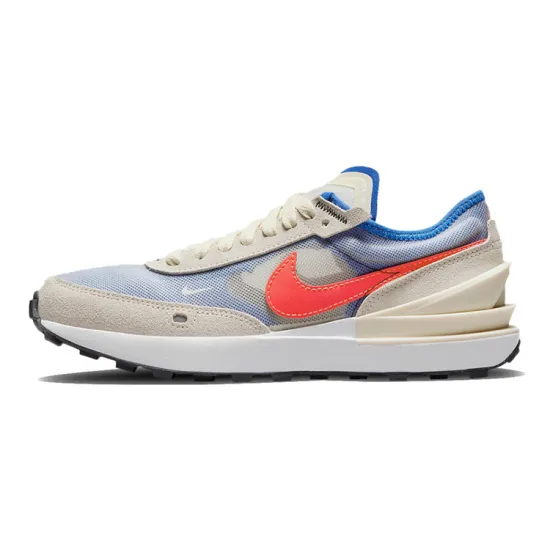 Nike Waffle One Natural Crimson GS