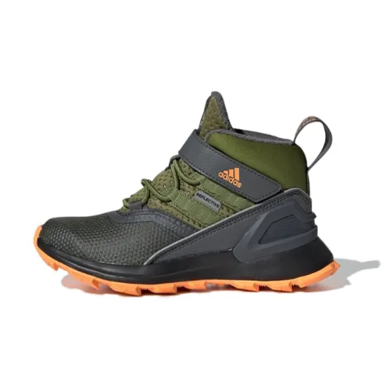 Adidas Rapida Run Atr Btw El K Mid-Top Kids' Running Shoes Army Green Kids'