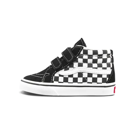 Vans Sk8 -Mid Reissue V Toddler 'Checkerboard - Black White'