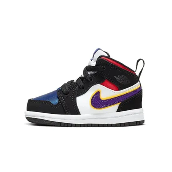 Jordan 1 Mid SE Black Field Purple TD