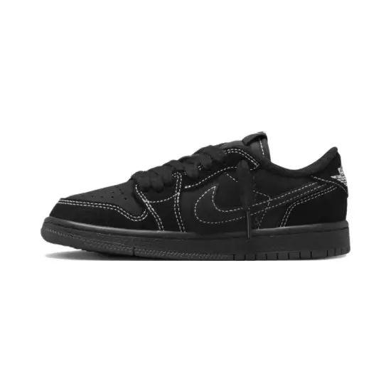 Air Jordan Travis Scott X Air Jordan 1 Retro Low OG SP PS "Black Phantom