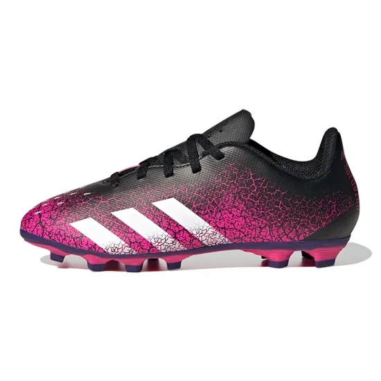 Adidas Predator Freak.4 Low-Top Soccer Shoes Pink Black Kids'