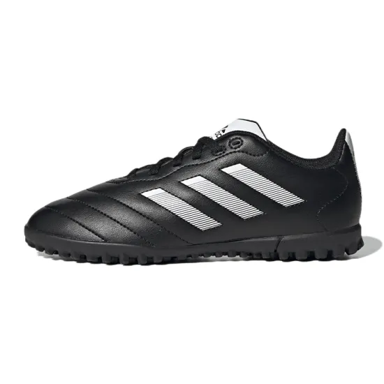 Adidas GOLETTO 8 TF Wear-Resistant Low-Top Soccer Shoes Black Kids'