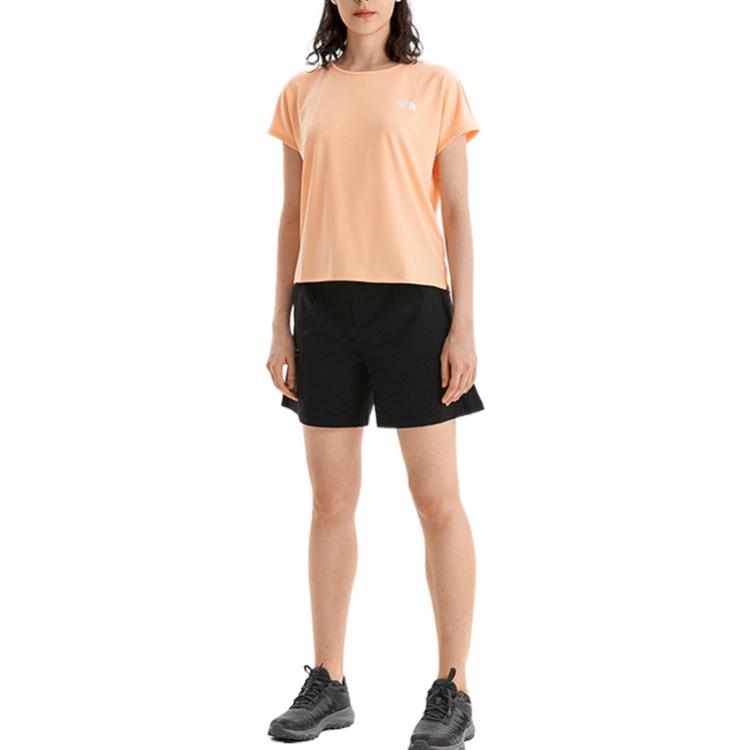 THE NORTH FACE Quick Dry T Shirts Women’s Apricot