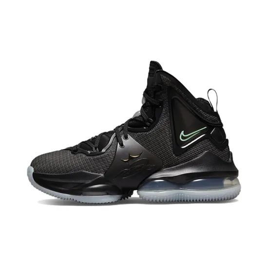 Nike LeBron 19 Black Aqua GS