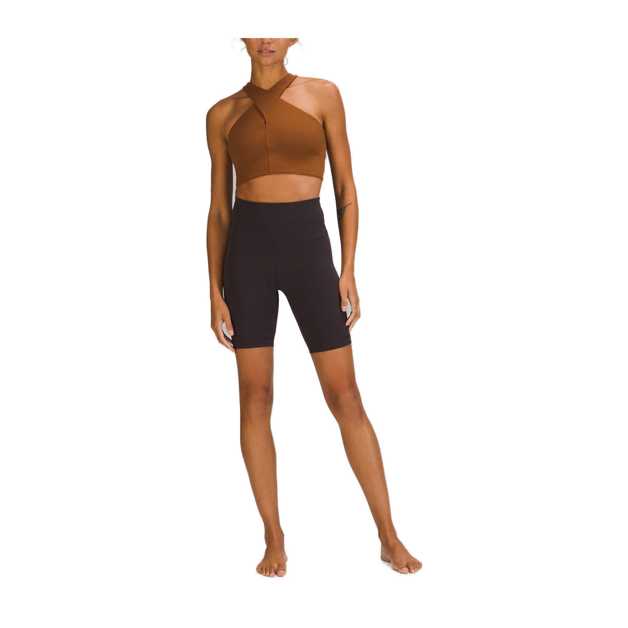 Lululemon Wrap Front Sports Underwear Women’s Copper Brown