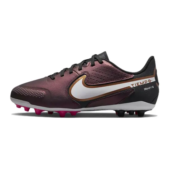 Nike Tiempo Legend 9 Academy MG Cleats 'Burgundy White' GS