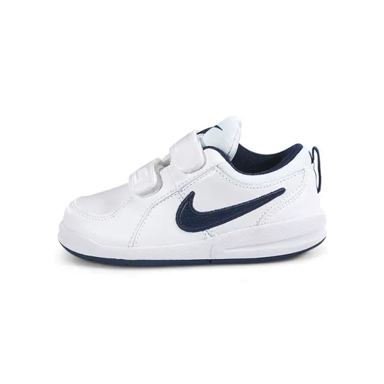 Nike Pico 4 TDC Cushioning Wear-Resistant Low-Top Skateboard Shoes Blue White Infant And Toddler