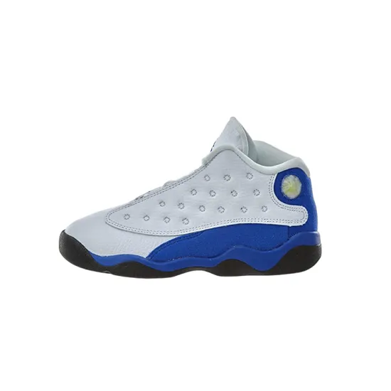 Jordan 13 Retro White Hyper Royal Black TD