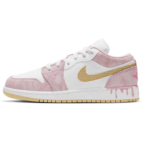 Jordan 1 Low Paint Drip GS
