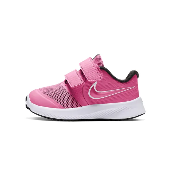Nike Star Runner 2 Slip Resistant Cushioning Abrasion Resistant Low Top Toddler Shoes Pink Infant And Toddler