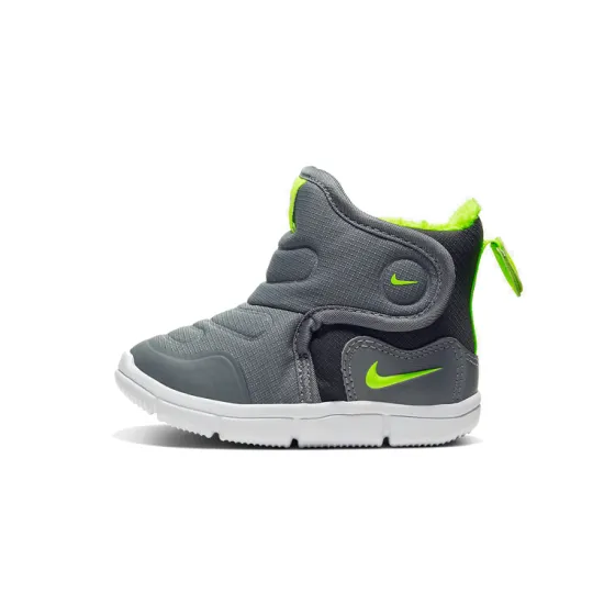 Nike Novice Boot Thermal High-Top Toddler Shoes Black Gray Infant And Toddler