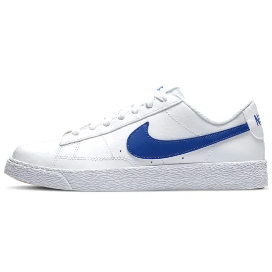 Nike Blazer Low White Astronomy Blue GS