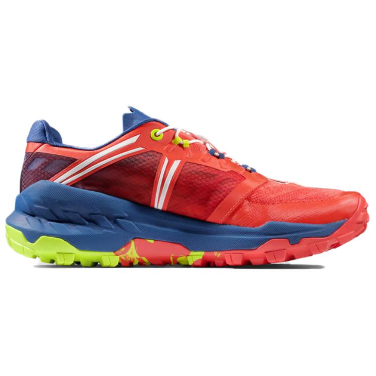 MAMMUT Sertig Slip Resistant Abrasion Resistant Low top Casual Running Shoes Women’s Red Blue