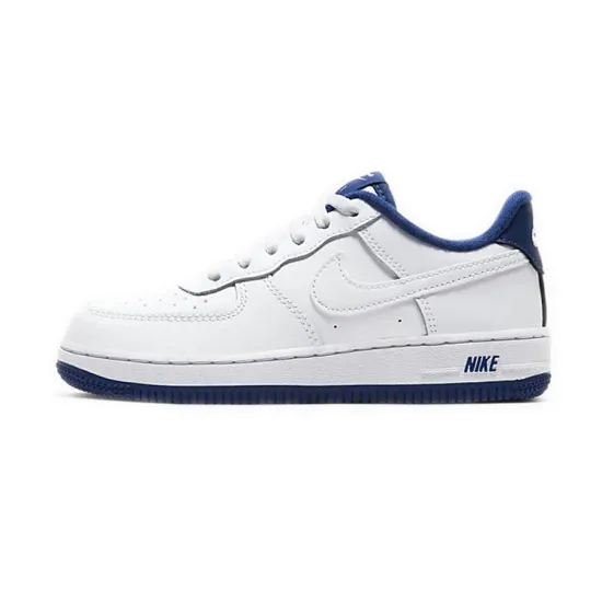 Nike Air Force 1 Low White Deep Royal Blue PS