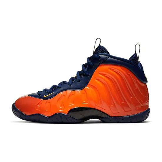 Nike Air Foamposite One Blue Void Rugged Orange GS
