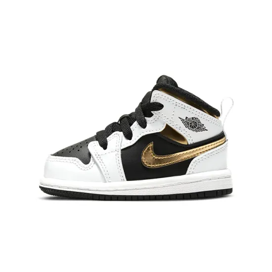 Jordan 1 Mid White Gold TD