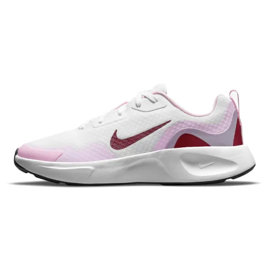 Nike Wearallday White Dark Beetroot GS