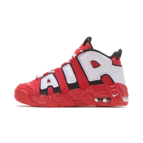 Nike Air More Uptempo University Red Black White PS