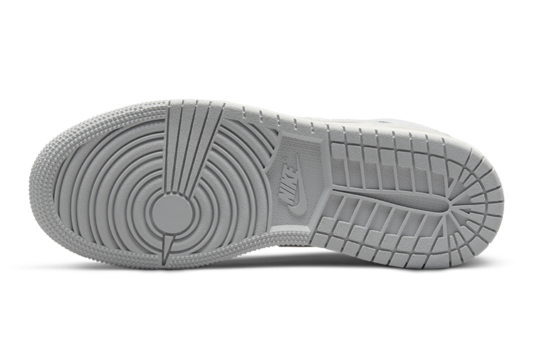 Jordan Air Jordan 1 Mid SE Craft "White and Phantom" GS
