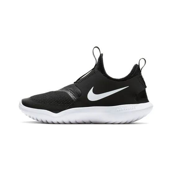 Nike Flex Runner Low Top Kids' Running Shoes Black Children Aged 3 7 Years Old