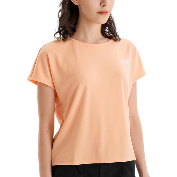 THE NORTH FACE Quick Dry T Shirts Women’s Apricot