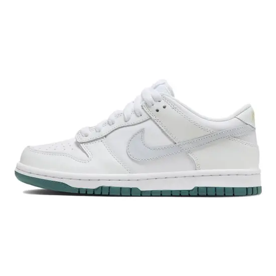 Nike Dunk Low White Grey Teal GS