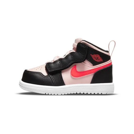 Jordan 1 Mid Alt Black Pink Crimson TD