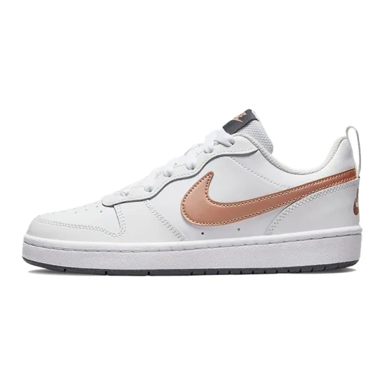 Nike Court Borough Low 2 GS 'White Metallic Red Bronze'