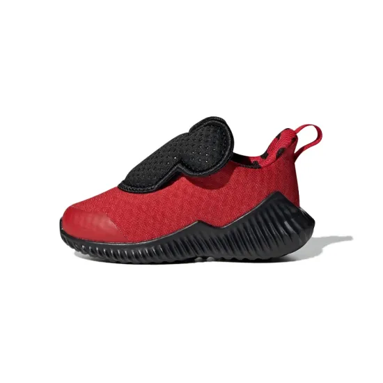 Adidas Fortarun Mickey AC I Low Top Toddler Shoes Red Black Infant And Toddler