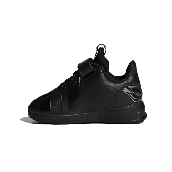 Adidas Rapida Avengers I Cushioned Wear-Resistant Breathable Low-Top Toddler Shoes Black Infant And Toddler