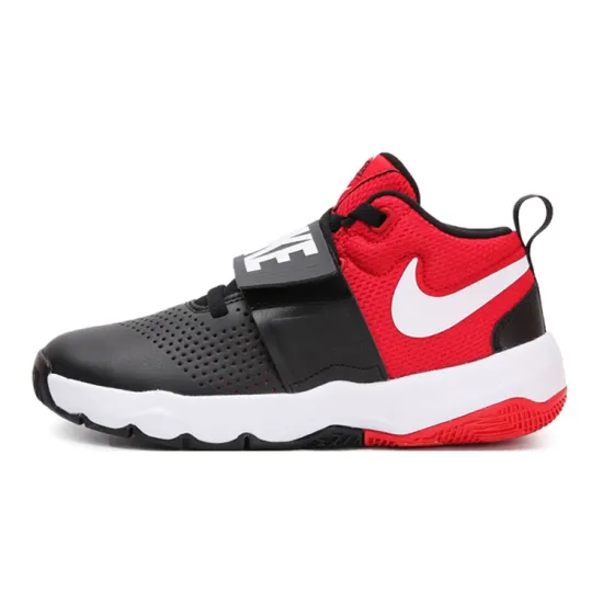 Nike Team Hustle Black University Red GS
