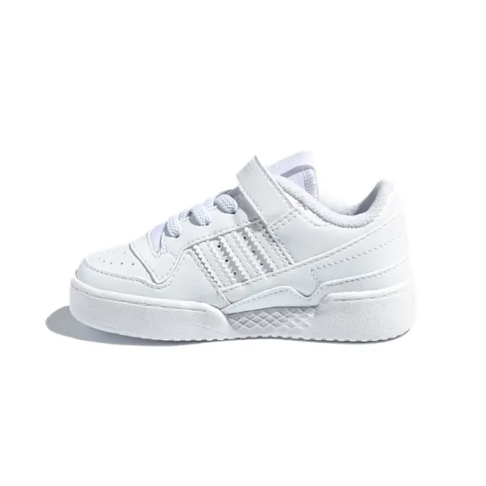 Adidas Originals FORUM Low I Slip Resistant Low Top Skateboard Shoes White Baby