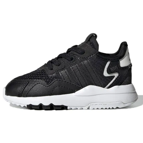Adidas Originals Nite Jogger Breathable Low-Top Toddler Shoes Infant And Toddler