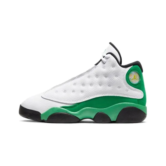 Jordan 13 Retro White Lucky Green PS