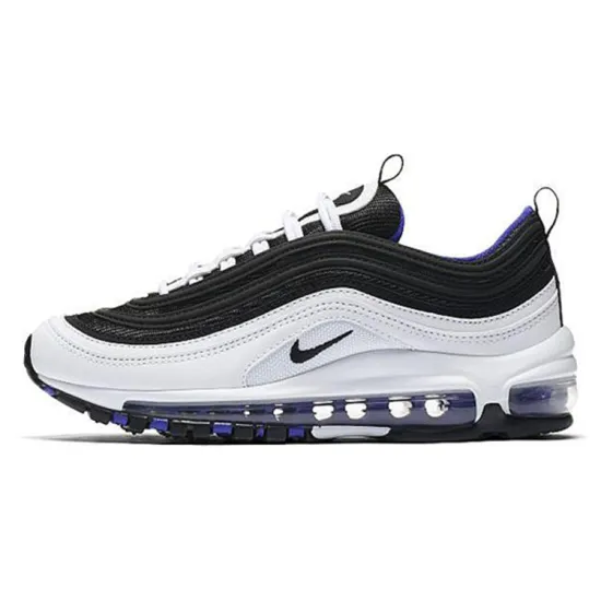 Nike Air Max 97 White Black Persian Violet GS