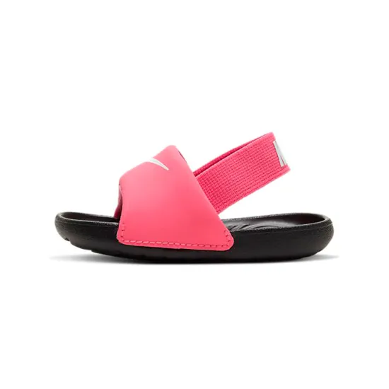 Nike Kawa Slide Toddler Shoes Black Pink Infant And Toddler