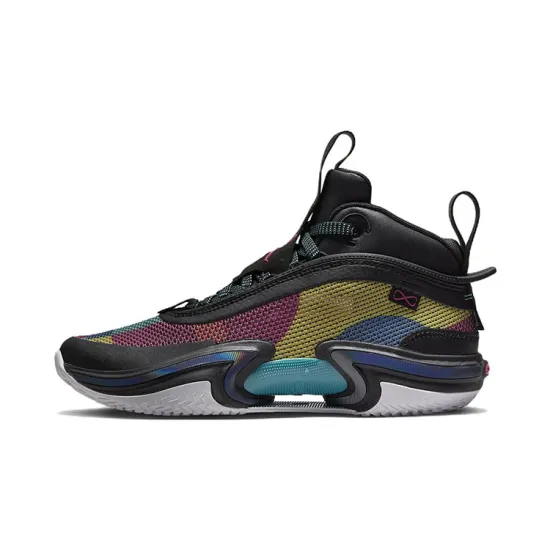 Jordan 36 Black Multi-Color GS