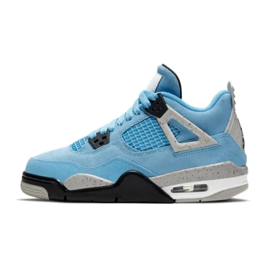 Jordan Kids Air Jordan 4 Retro 'University Blue' Sneakers