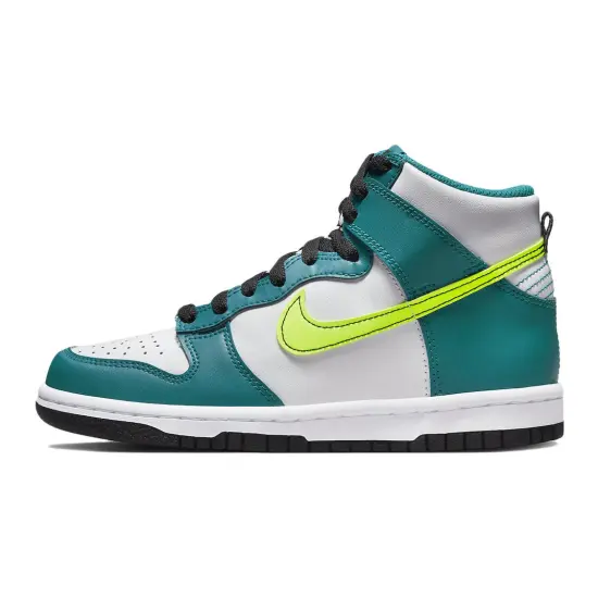 Nike Dunk High Bright Spruce Volt GS