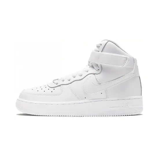 Nike Air Force 1 High LE Triple White GS
