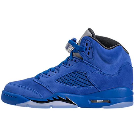 Jordan 5 Retro Blue Suede GS