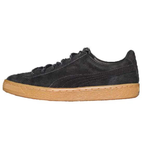 Puma Basket Classic Winterized Jr 'Black Gum'