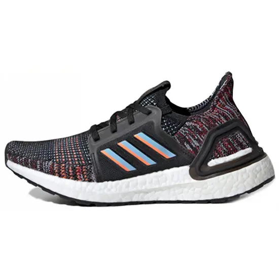 adidas Ultraboost 19 Core Black Hi Res Coral GS