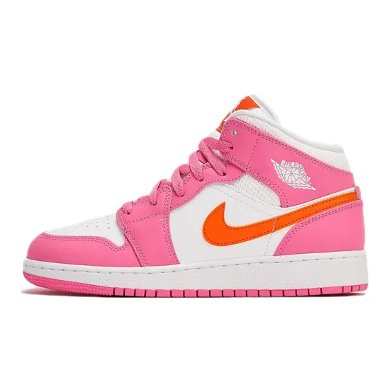 Air Jordan 1 Mid GS 'Pinksicle Orange'