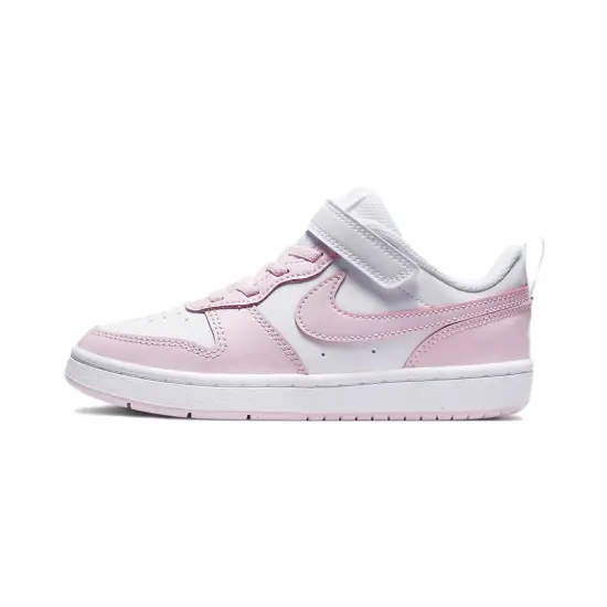Nike Court Borough Low 2 White Pink Foam PS