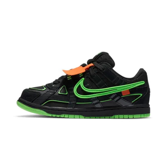 Nike Air Rubber Dunk Off-White Green Strike PS
